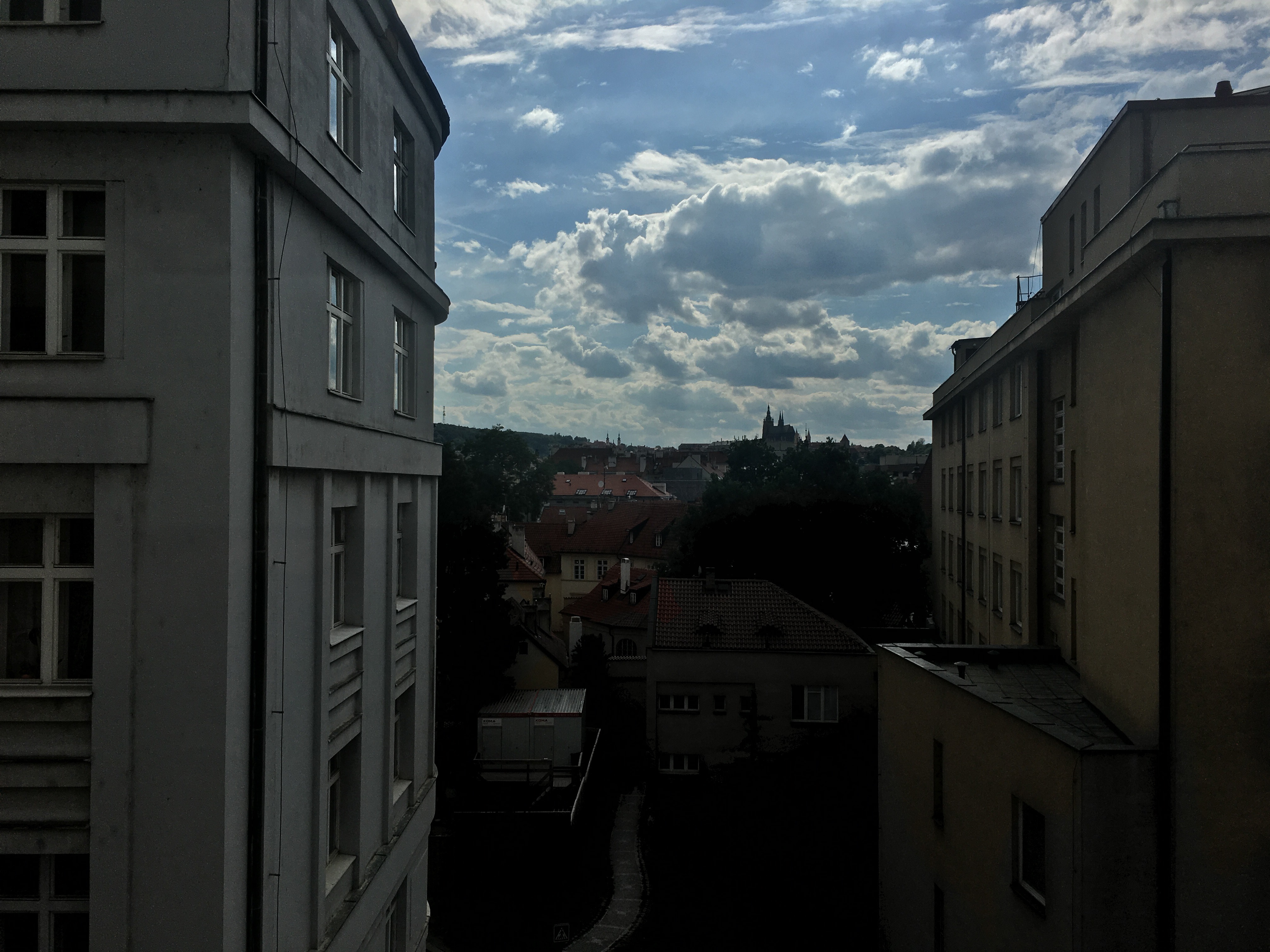Arrived in Prague